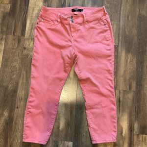 Torrid washed pink jeans